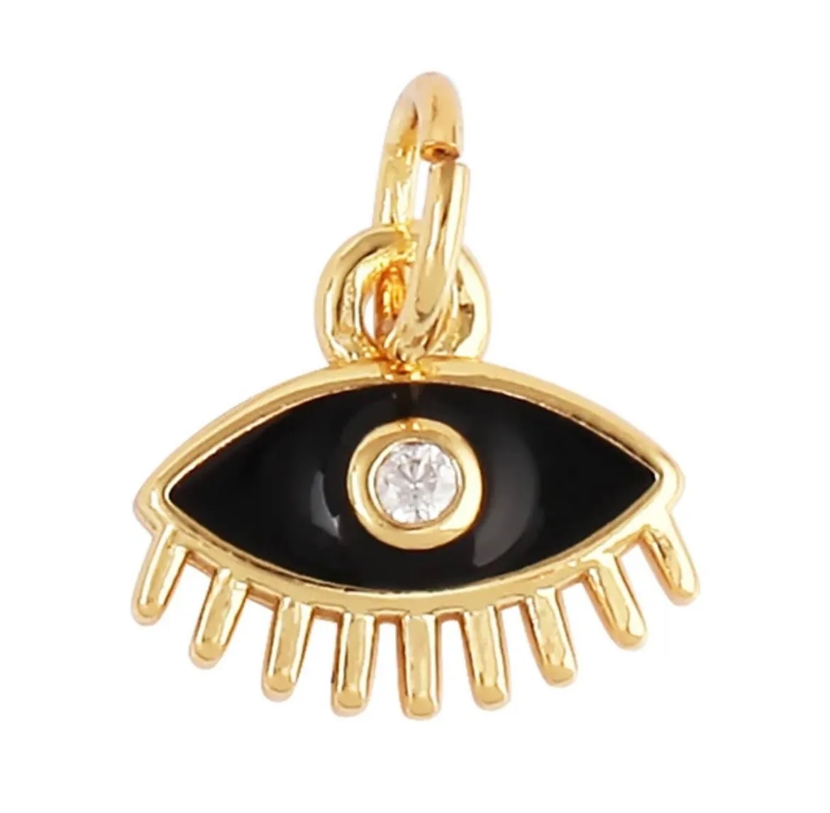 Mini Eye with Lashes Charm