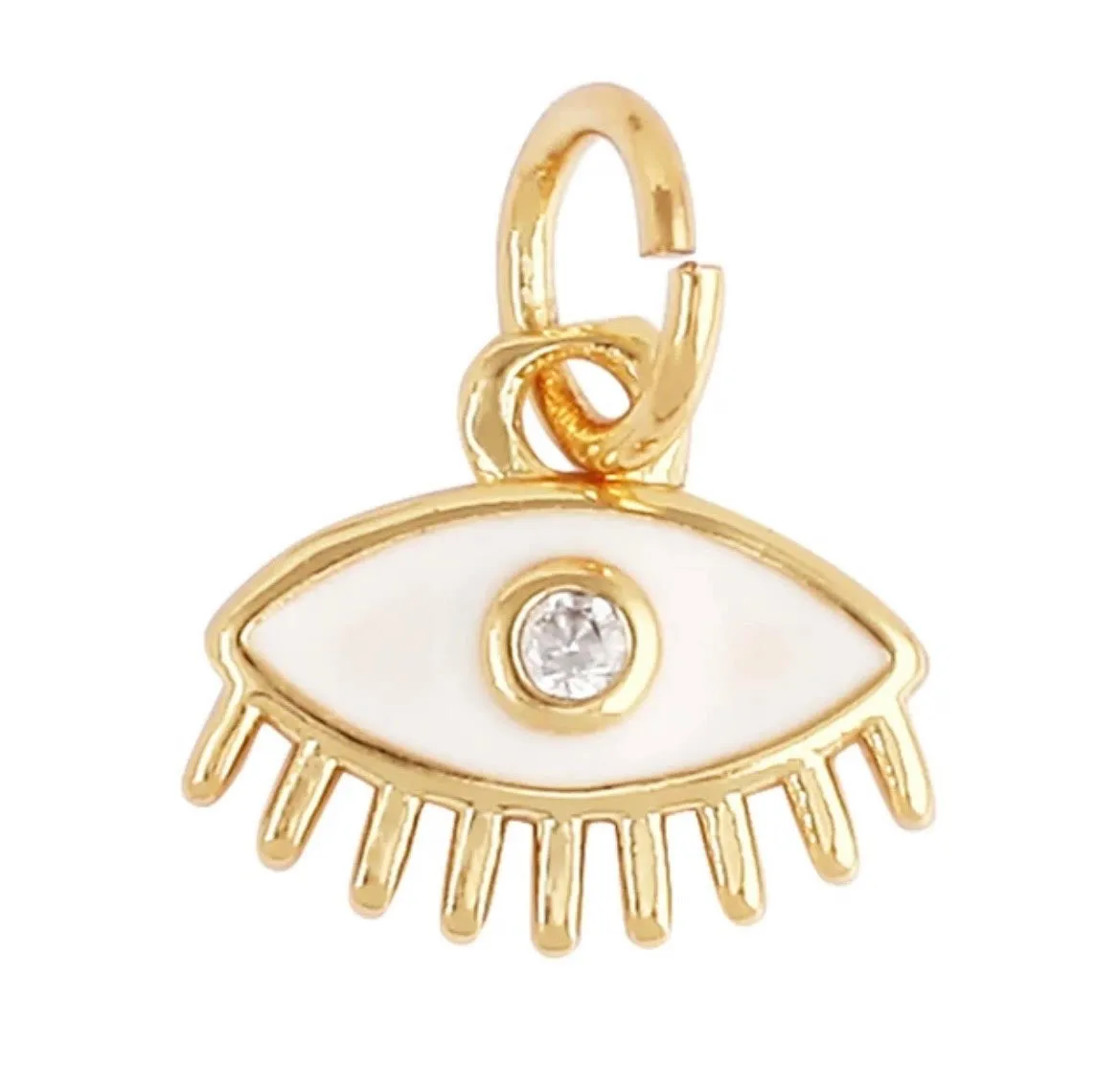 Mini Eye with Lashes Charm
