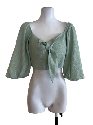 Mint Textured Top LB