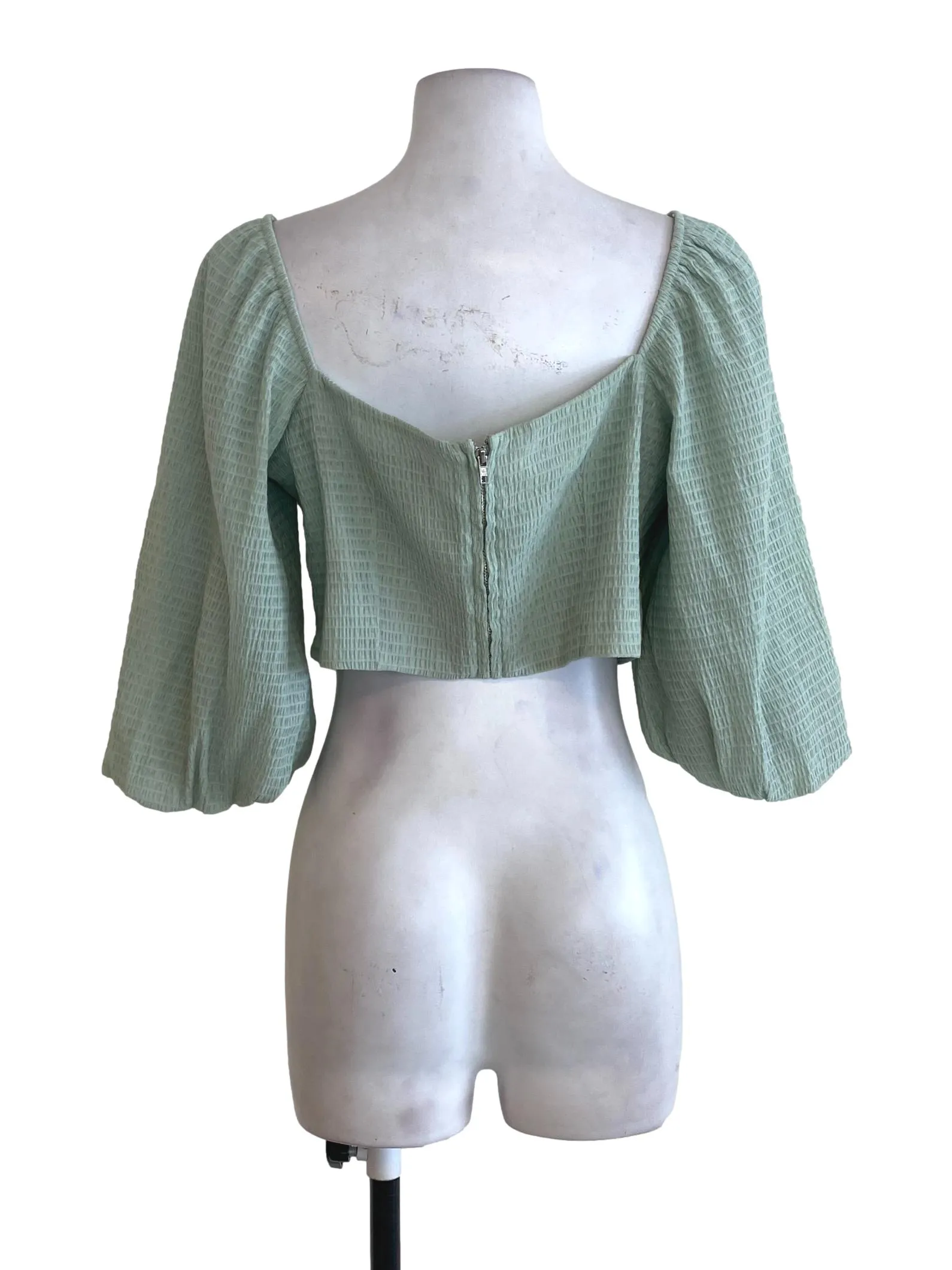 Mint Textured Top LB