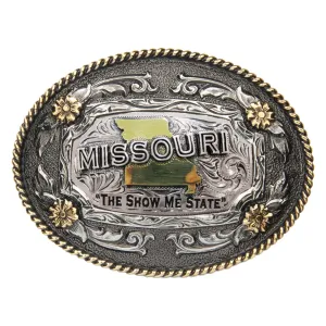 Missouri — Oval Rope Edge Buckle