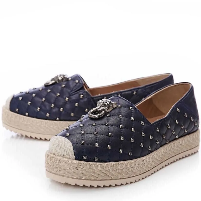 Moda In Pelle Ereelia Shoes - Navy