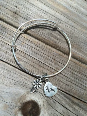Mom Flower bracelet