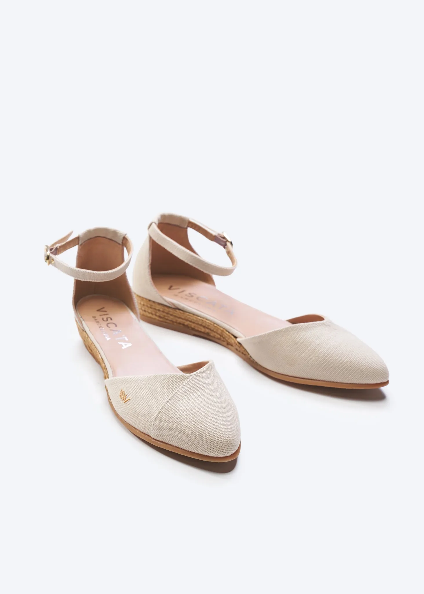 Montroig Canvas Espadrille Flats by Viscata