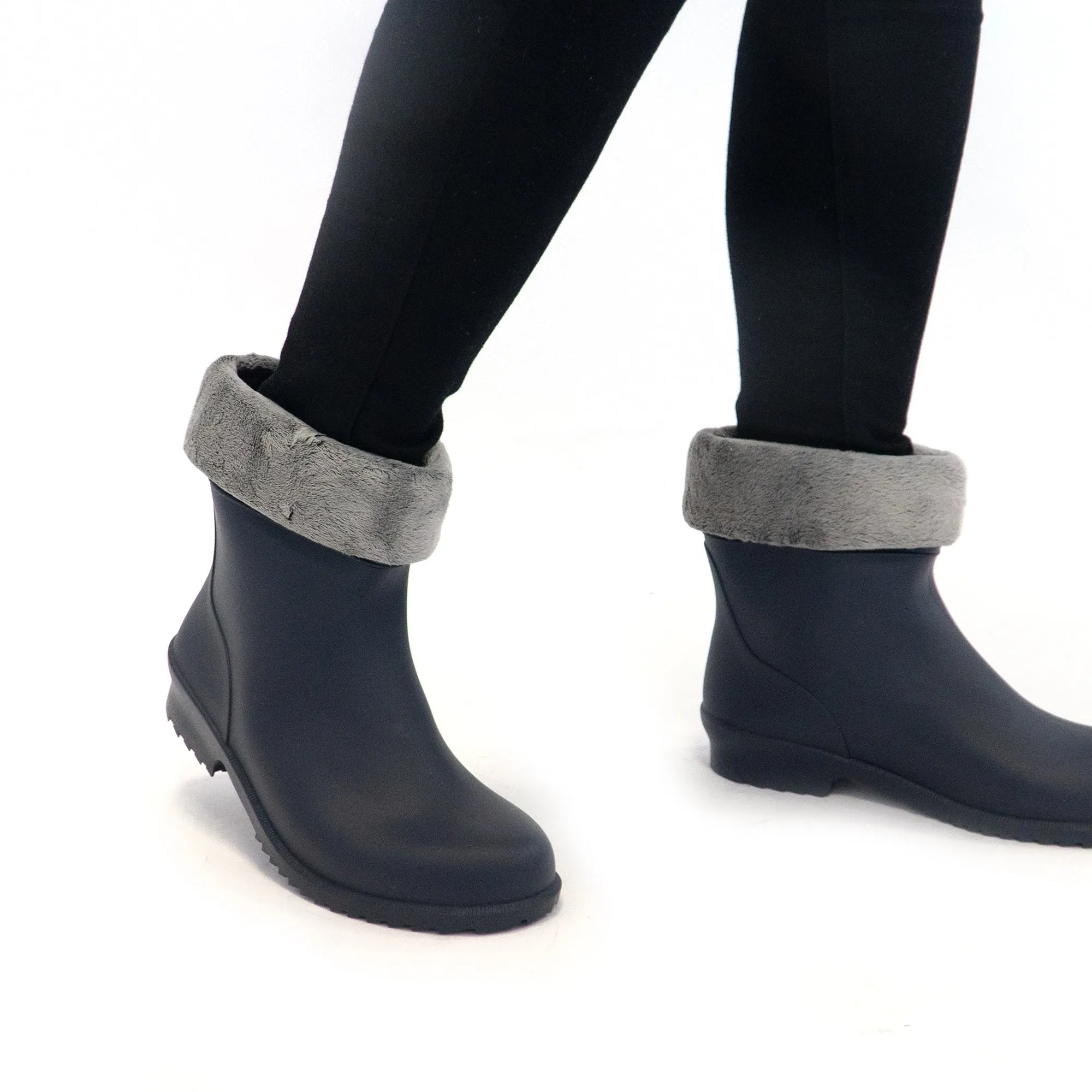 Mud Dogs LINA Womens Warm Lined Boots Navy