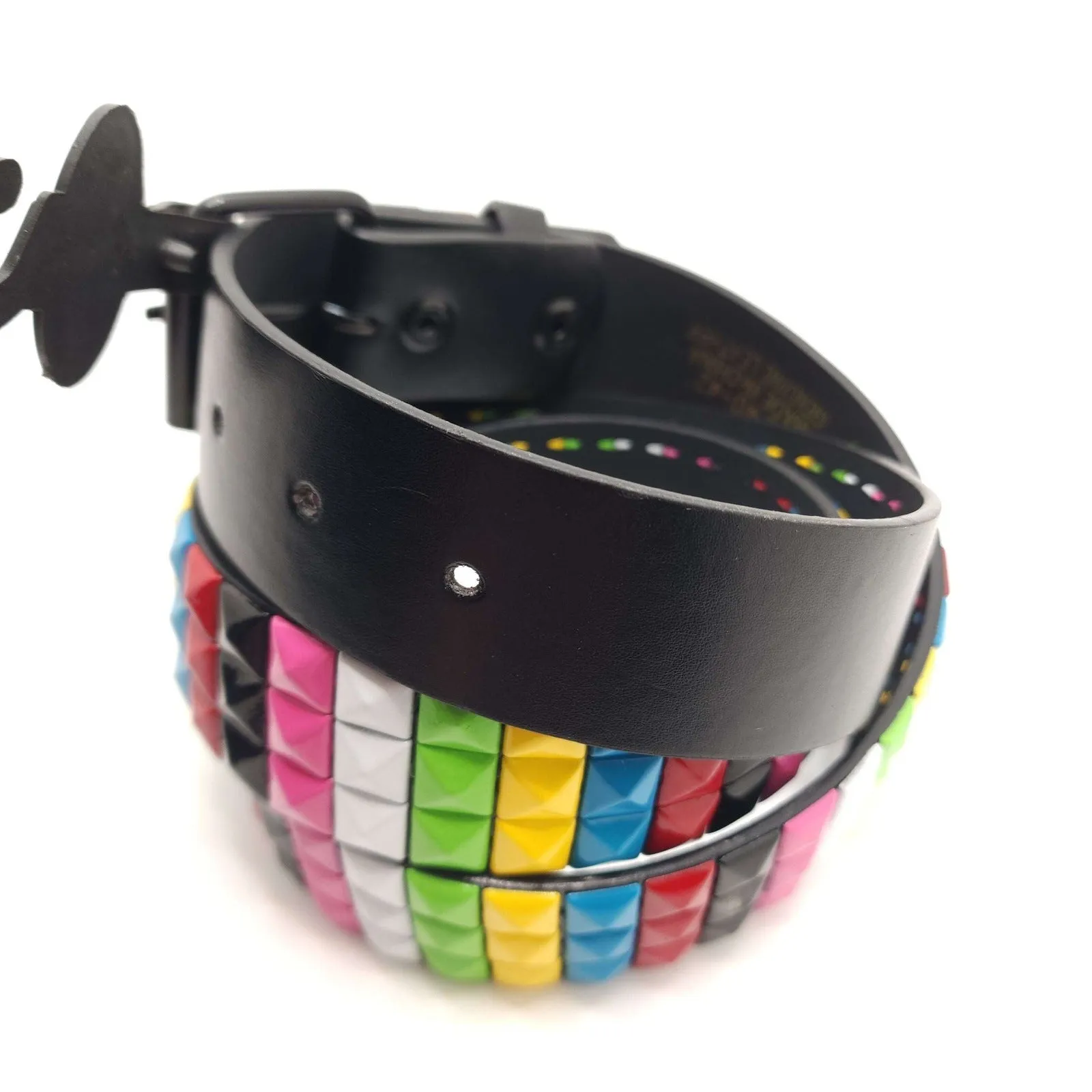 Multi-Color Studded Belt Punk