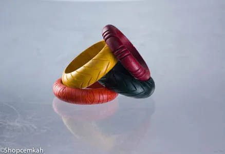 Natural Wood Bangles