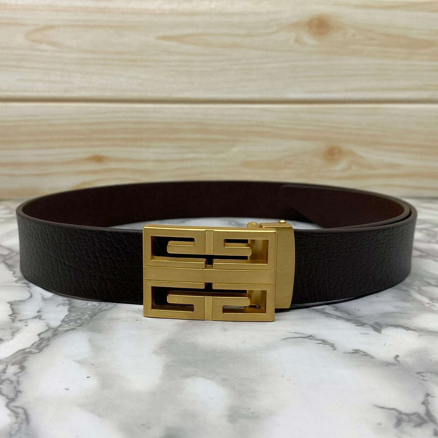 New Arrival Square Formal Leather Belt-UniqueandClassy
