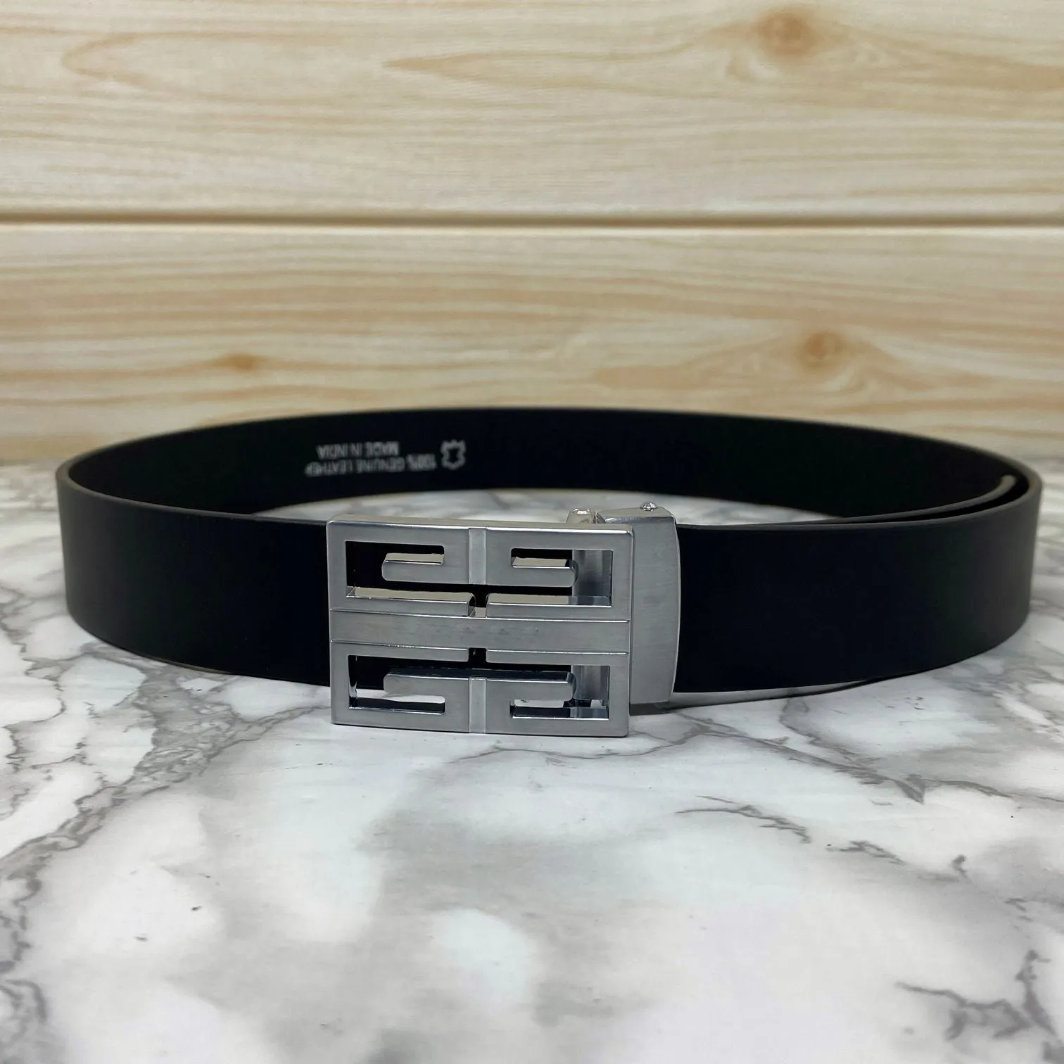 New Arrival Square Formal Leather Belt-UniqueandClassy