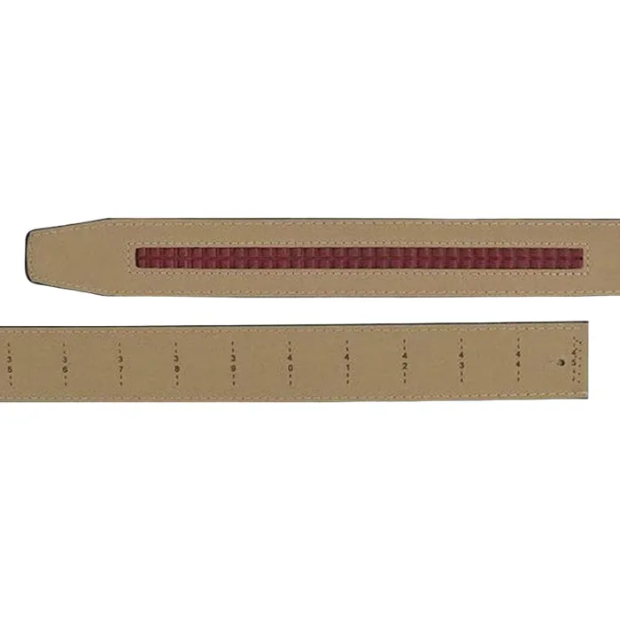 Nexbelt Carbon Black 1 3/8" Leather Dress Strap