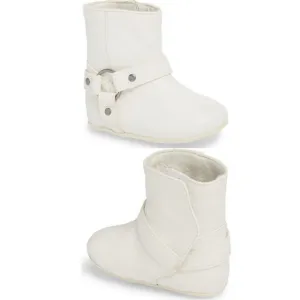NIB FRYE Baby Harness Boots, Size 1 (0-3 Months) White Infant Shoes