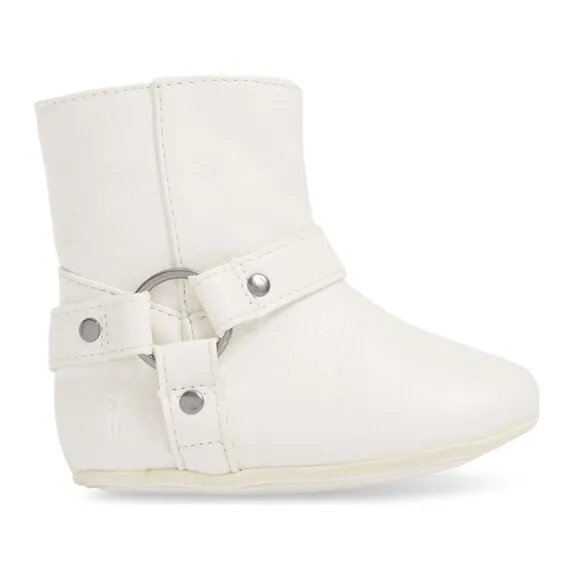 NIB FRYE Baby Harness Boots, Size 1 (0-3 Months) White Infant Shoes