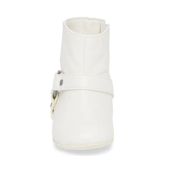 NIB FRYE Baby Harness Boots, Size 1 (0-3 Months) White Infant Shoes