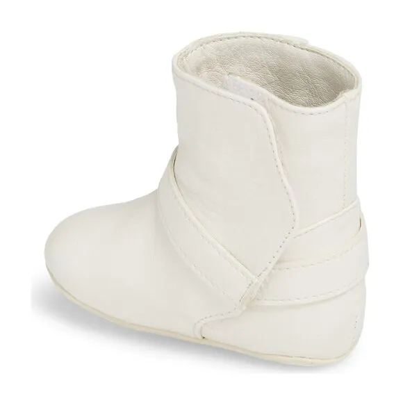 NIB FRYE Baby Harness Boots, Size 1 (0-3 Months) White Infant Shoes