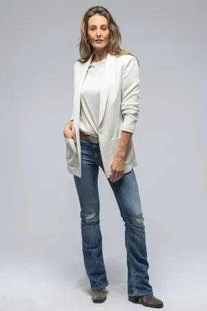 Odette Knit Blazer In Stone
