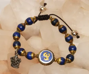 OM LAPIS PENDANT BRACELETS