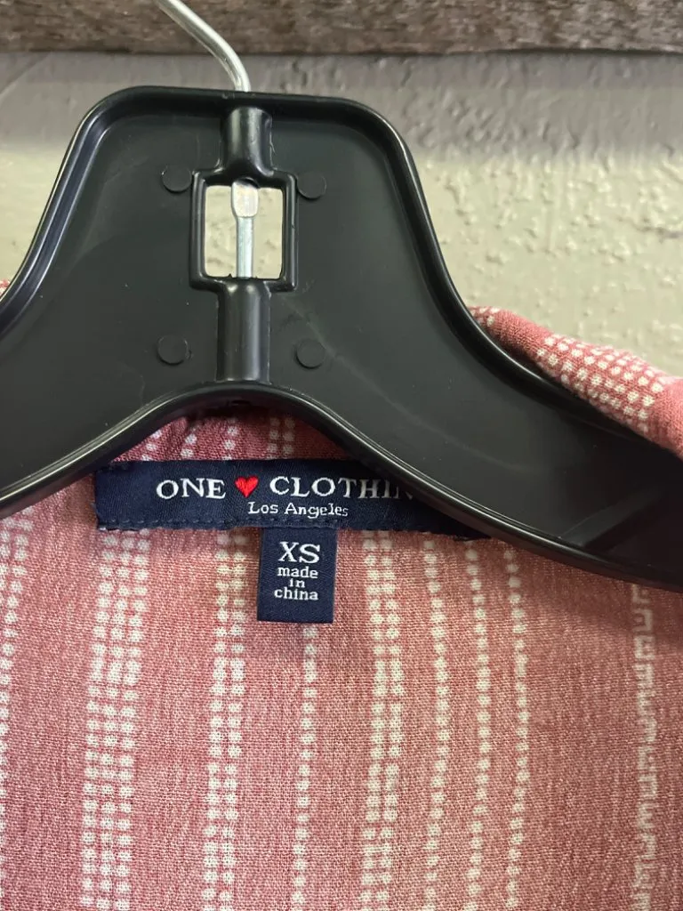 ONE CLOTHING TIE FRONT TOP