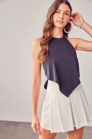 OPEN BACK TIE BOW TOP