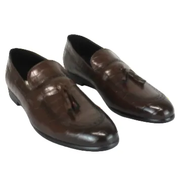 P CROUCH & CO Ox Blood Slip On
