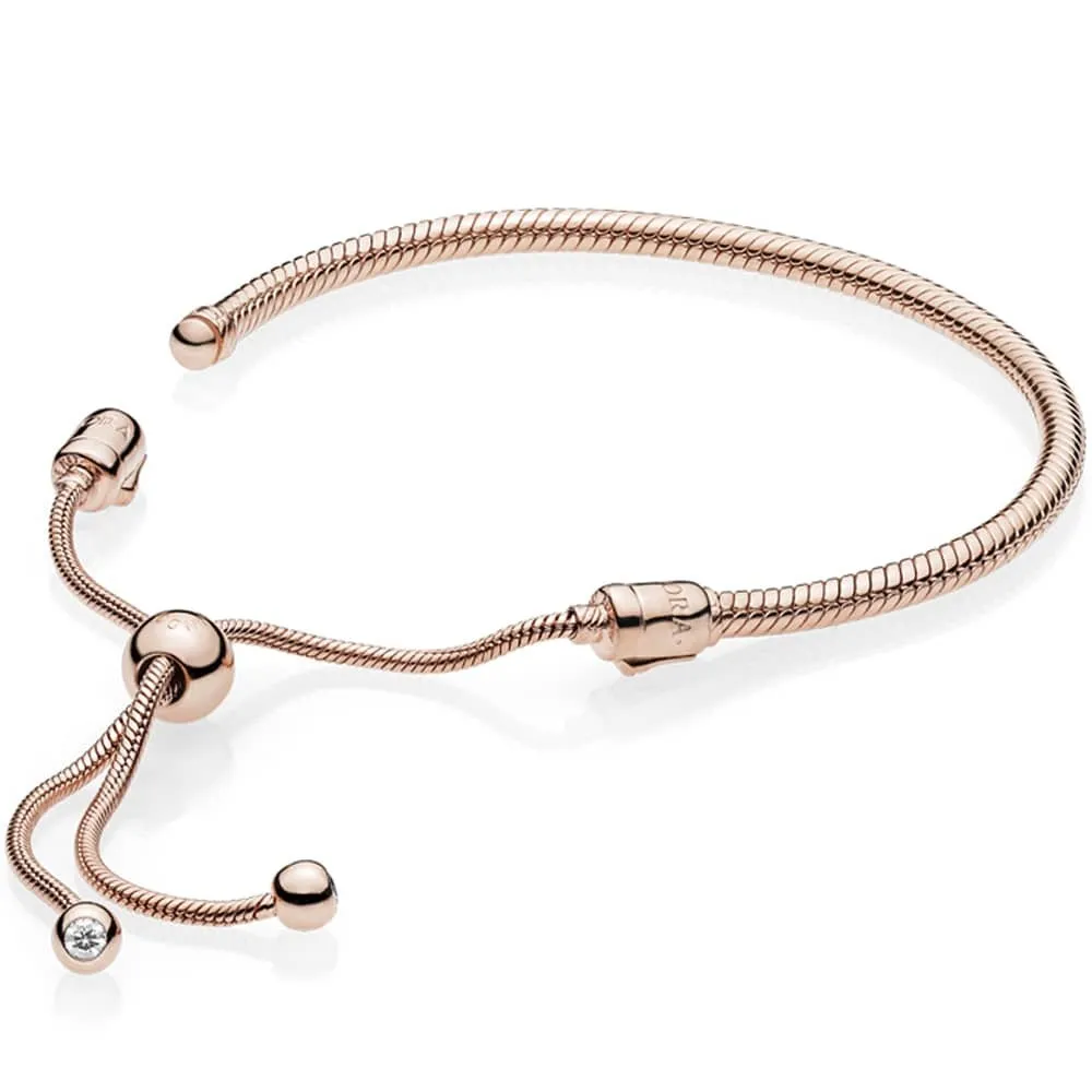 Pandora Rose Sliding Charm Bracelet