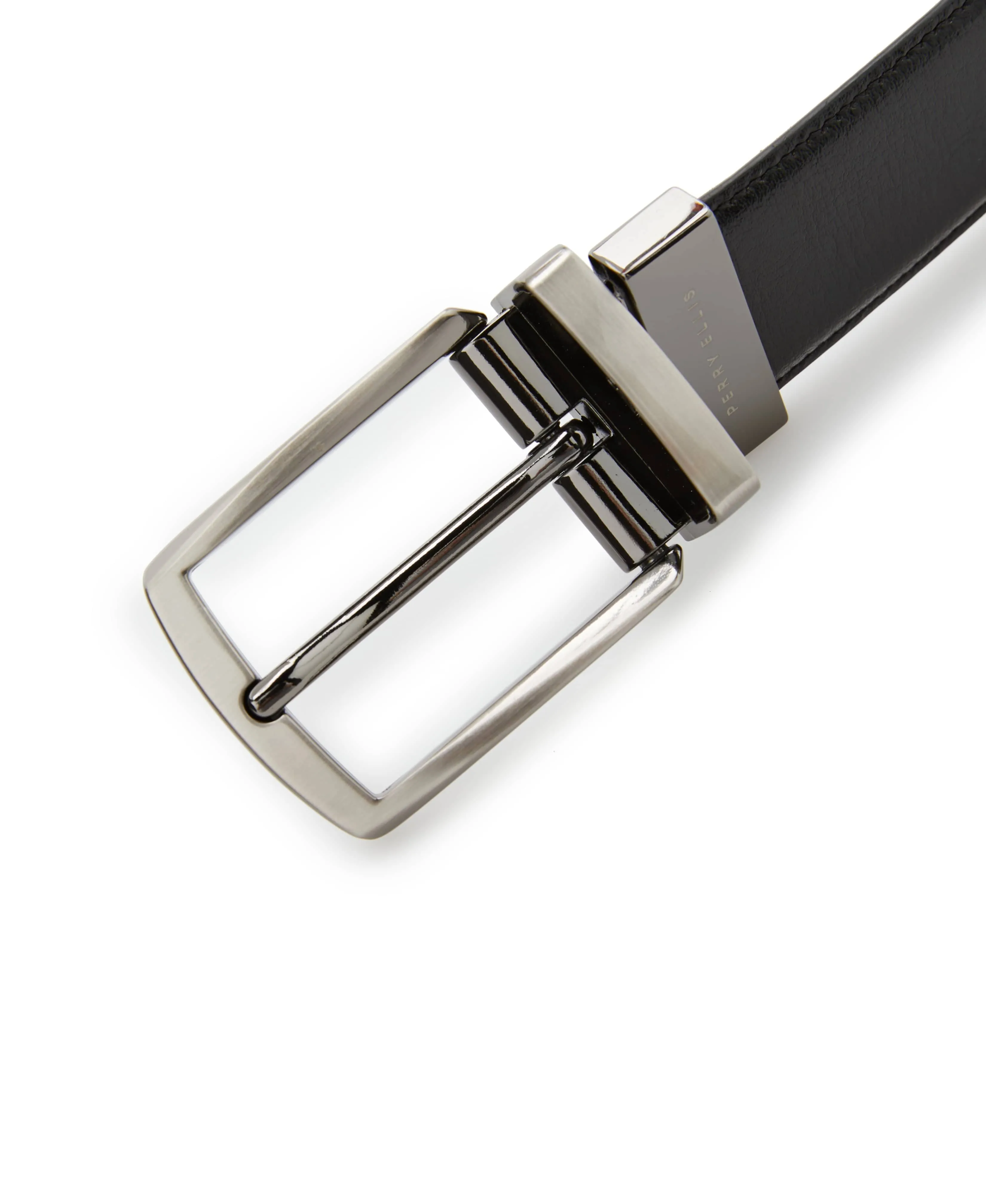 Park Slope Black Leather Belt