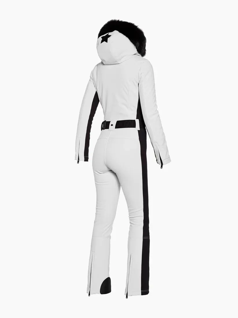 Parry Ski Suit Faux Border W