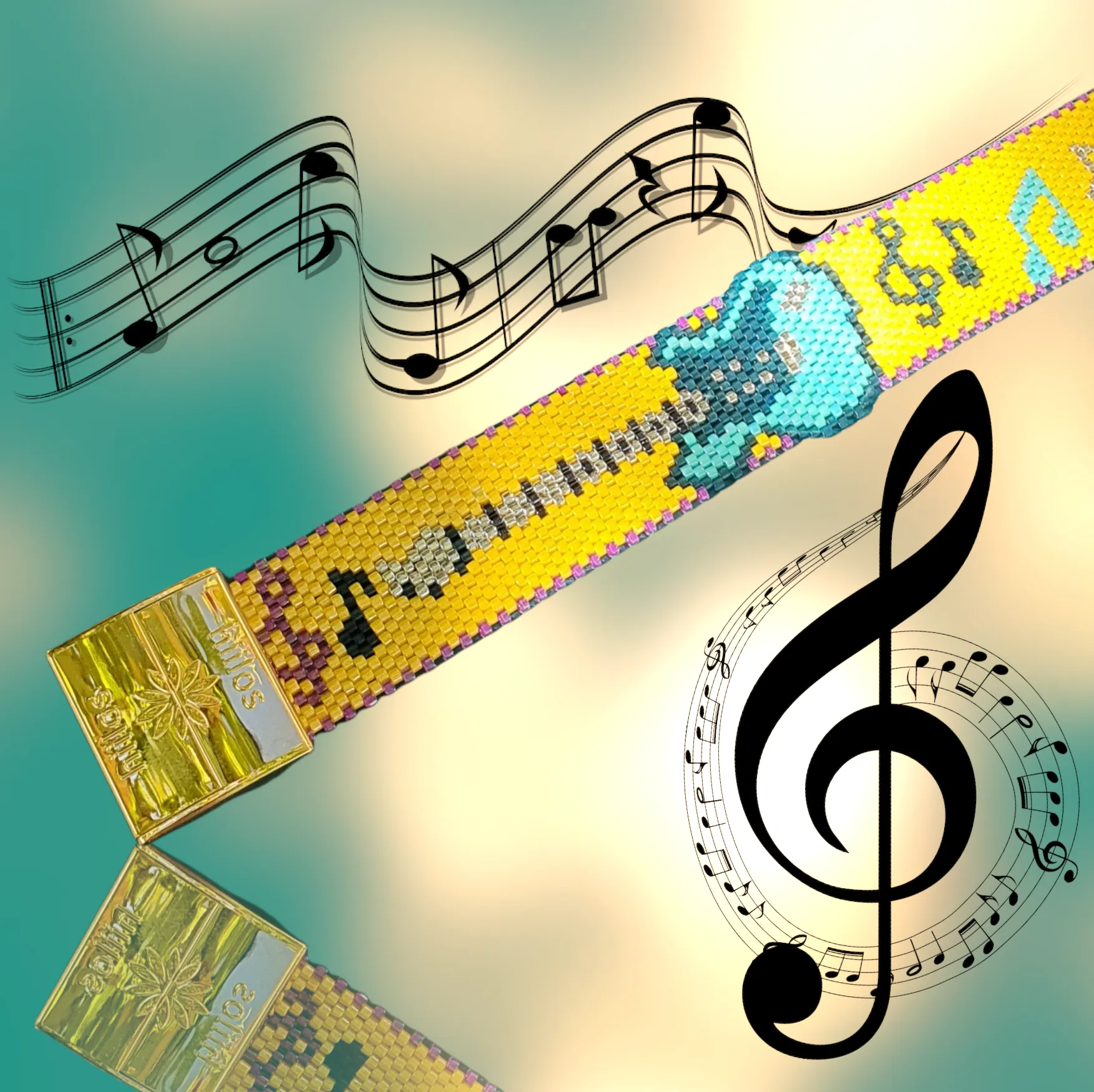 Pattern - Bracelet GUITARE