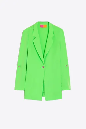 PAULINE NEON GREEN BLAZER