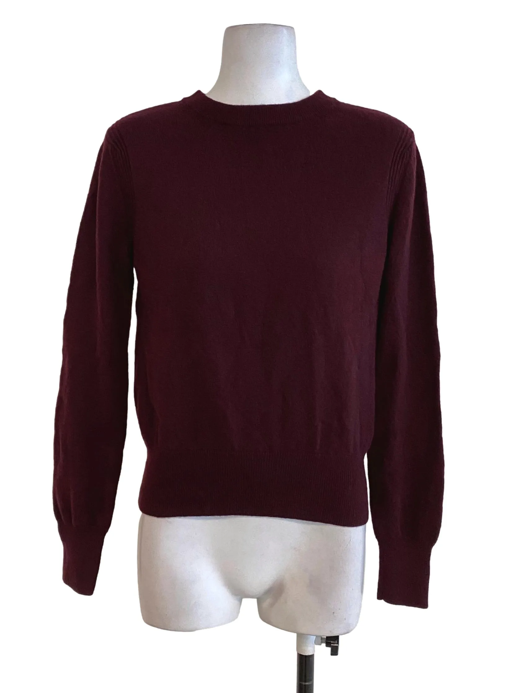 Plum Knitted Top