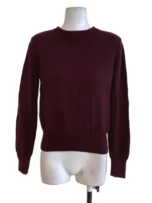 Plum Knitted Top