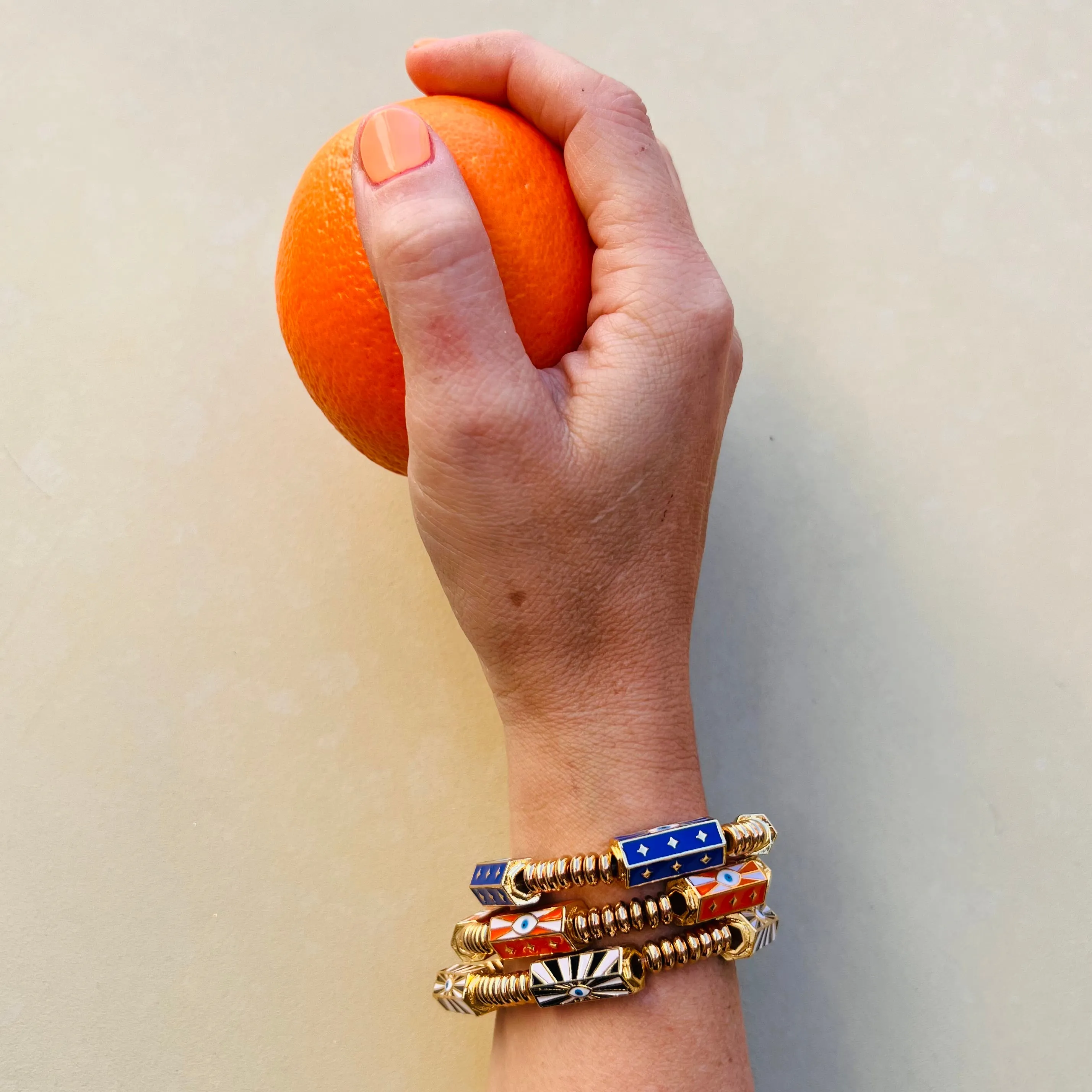 Positive Vibes Bracelet Orange