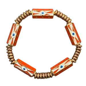 Positive Vibes Bracelet Orange