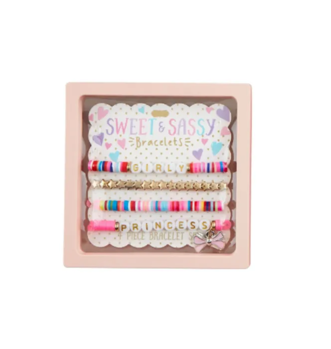 Princess Beaded Bracelet Set