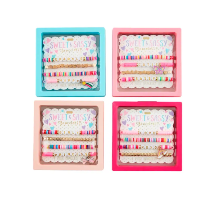 Princess Beaded Bracelet Set