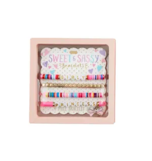 Princess Beaded Bracelet Set