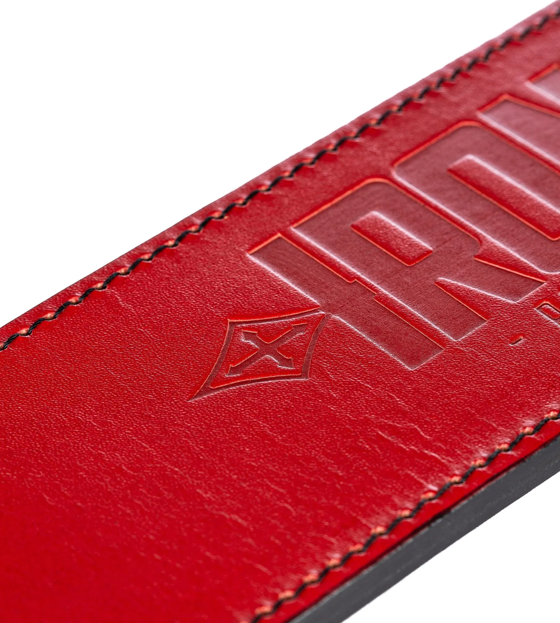 Quake 10mm Lever Belt - Black and Red