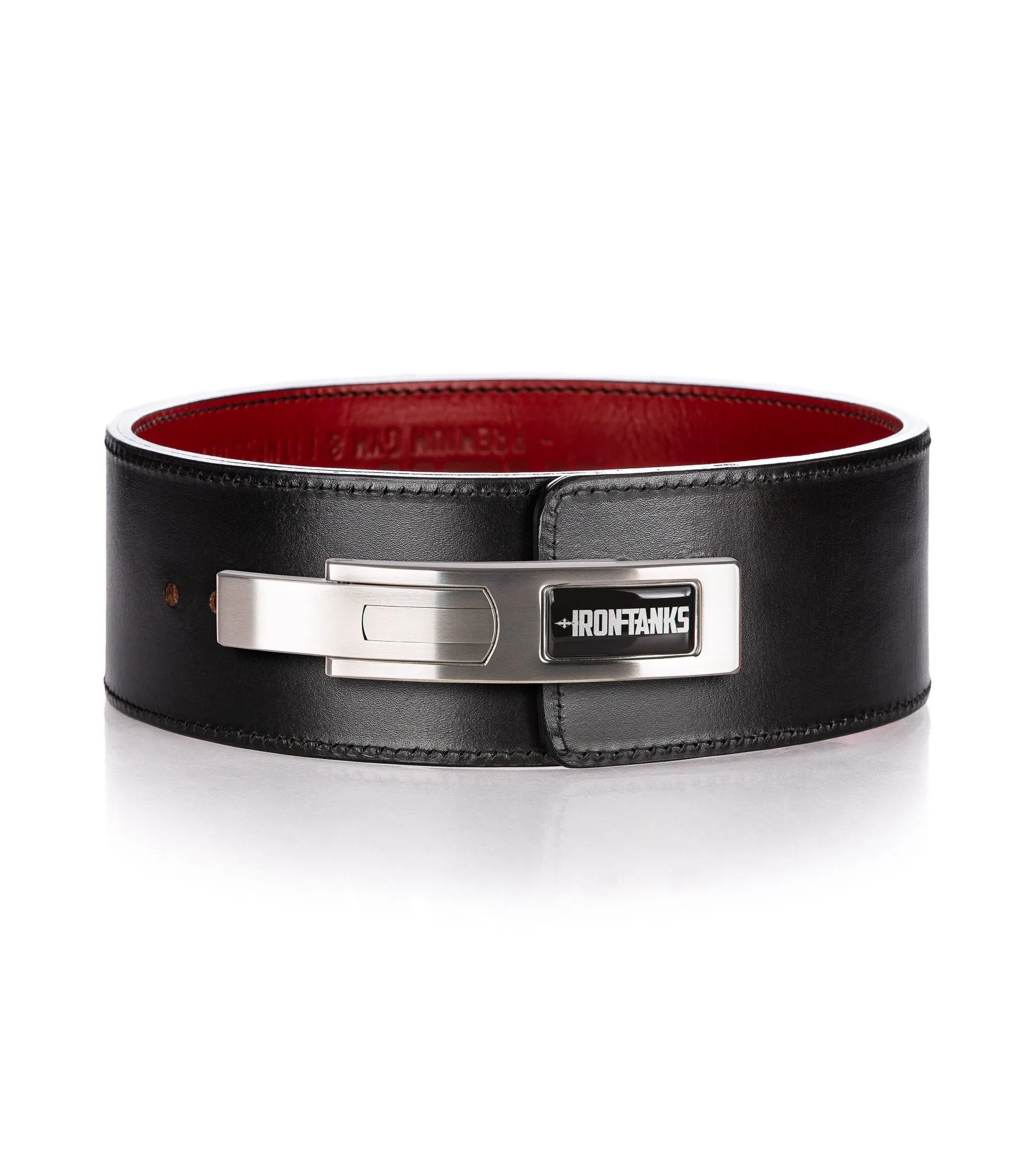 Quake 10mm Lever Belt - Black and Red