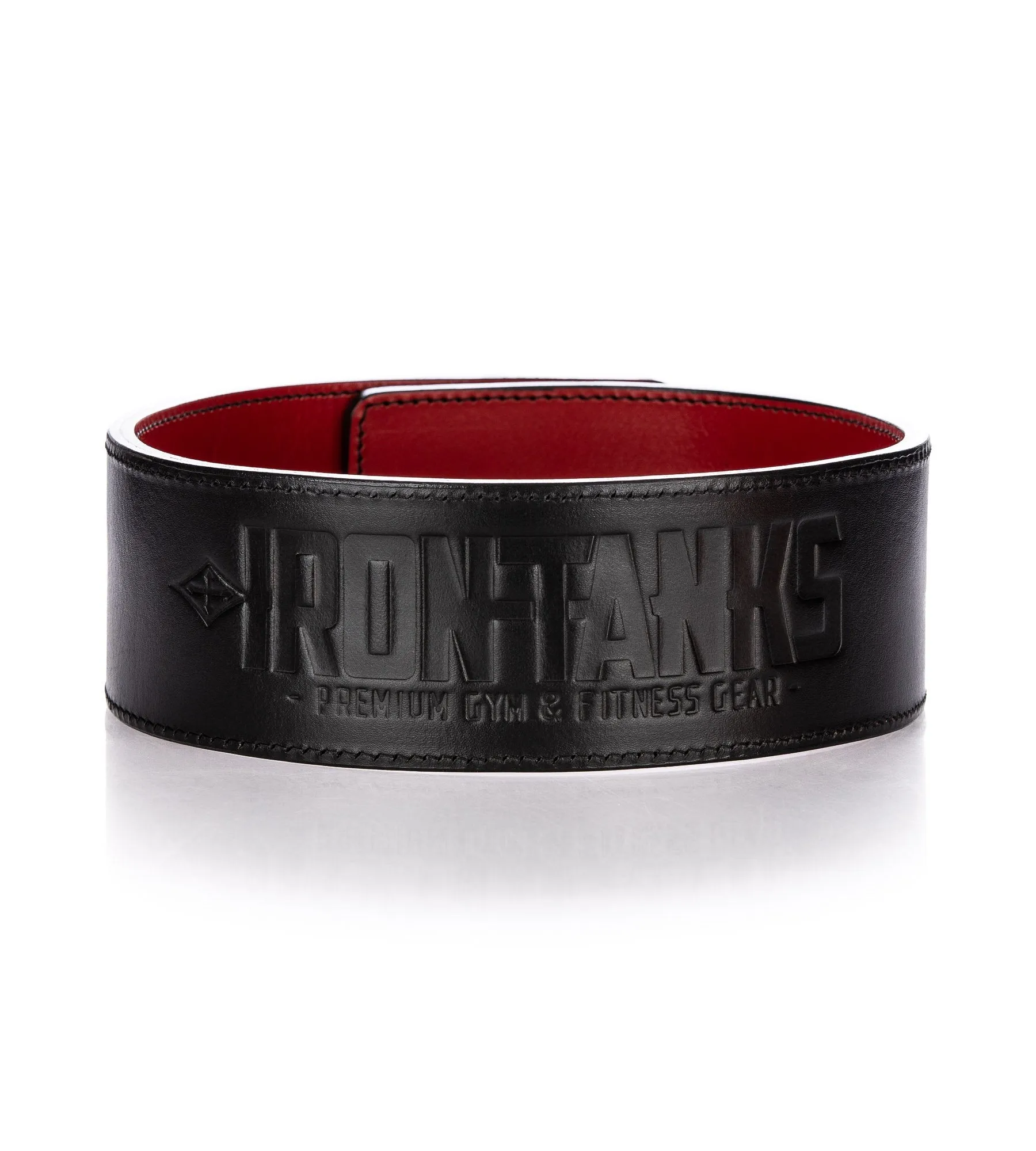 Quake 10mm Lever Belt - Black and Red