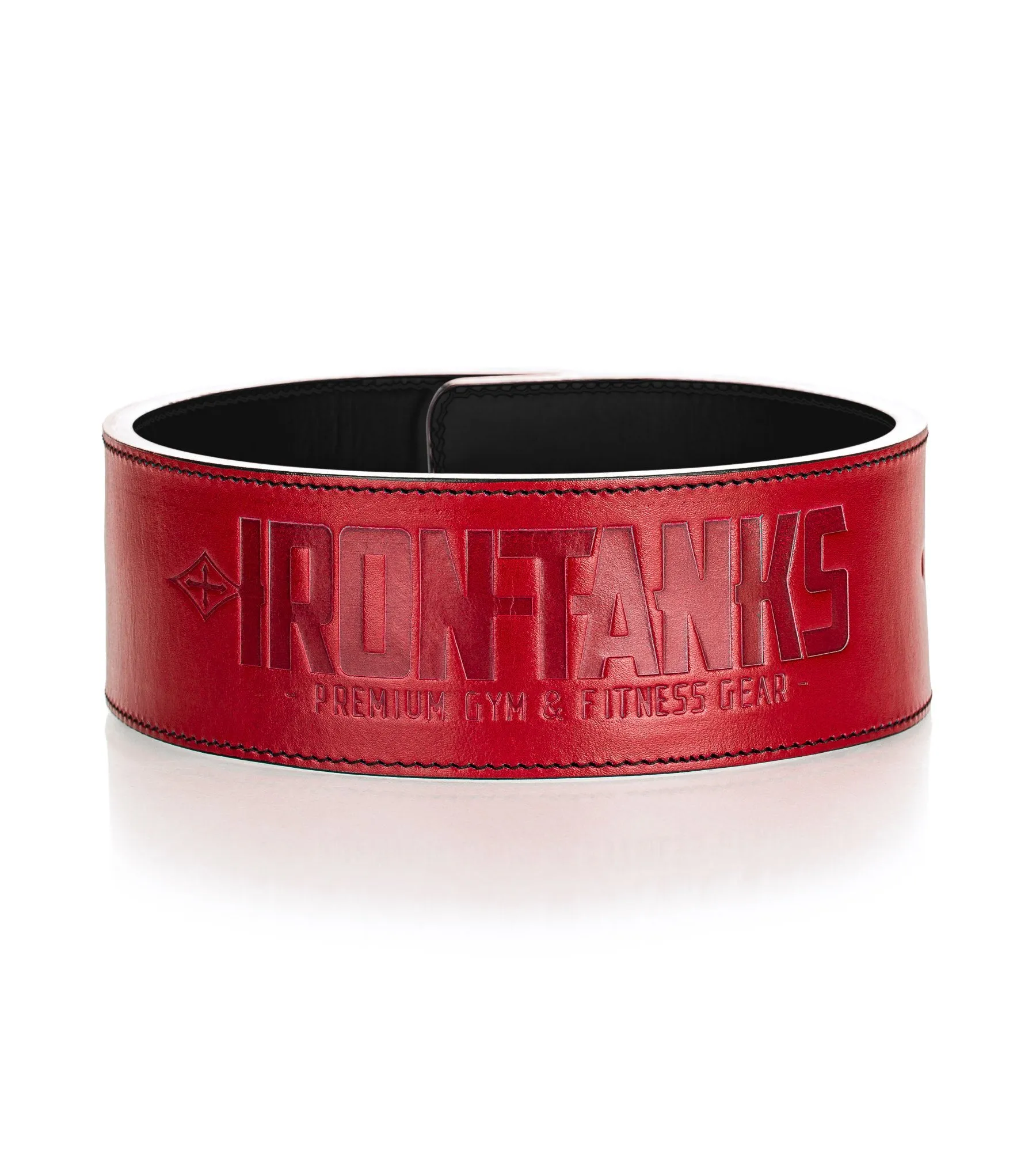 Quake 10mm Lever Belt - Black and Red