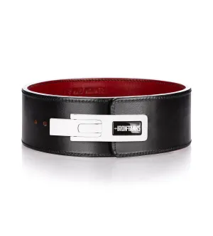 Quake 10mm Lever Belt - Black and Red