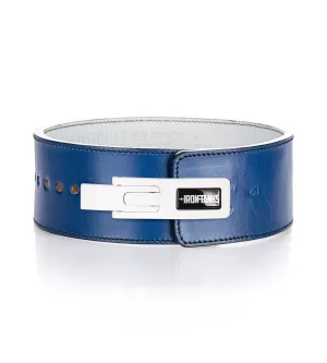 Quake 10mm Lever Belt - Blue and White