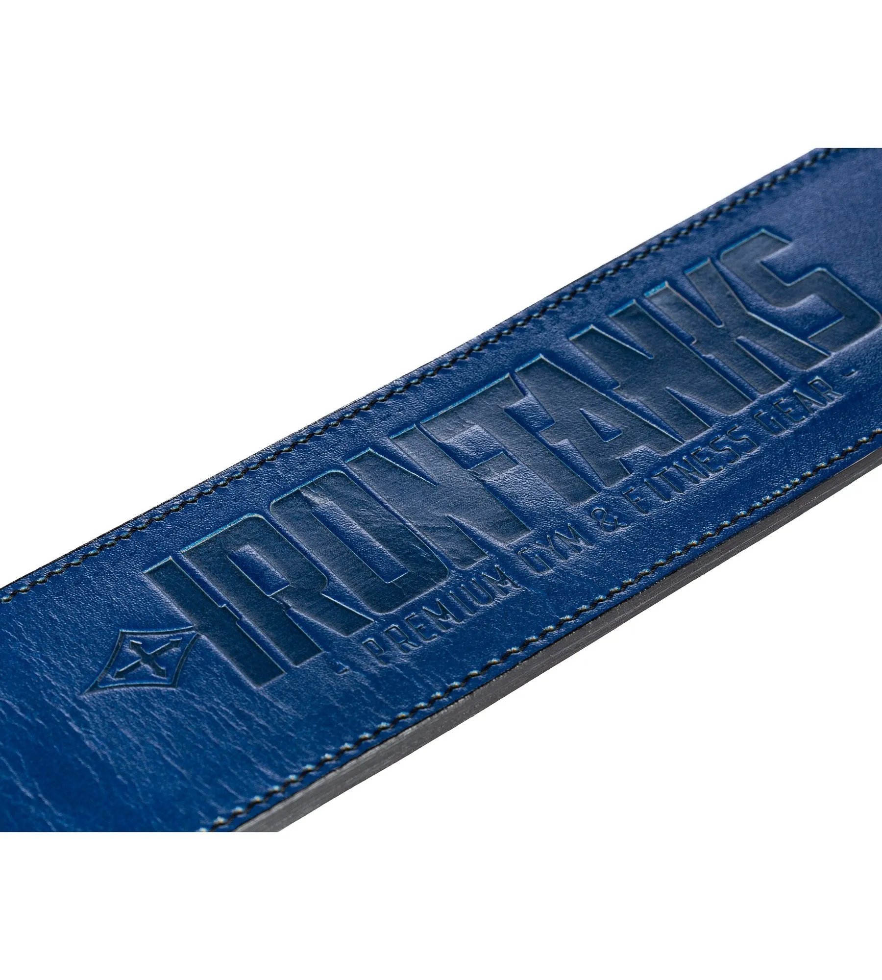 Quake 10mm Lever Belt - Blue and White