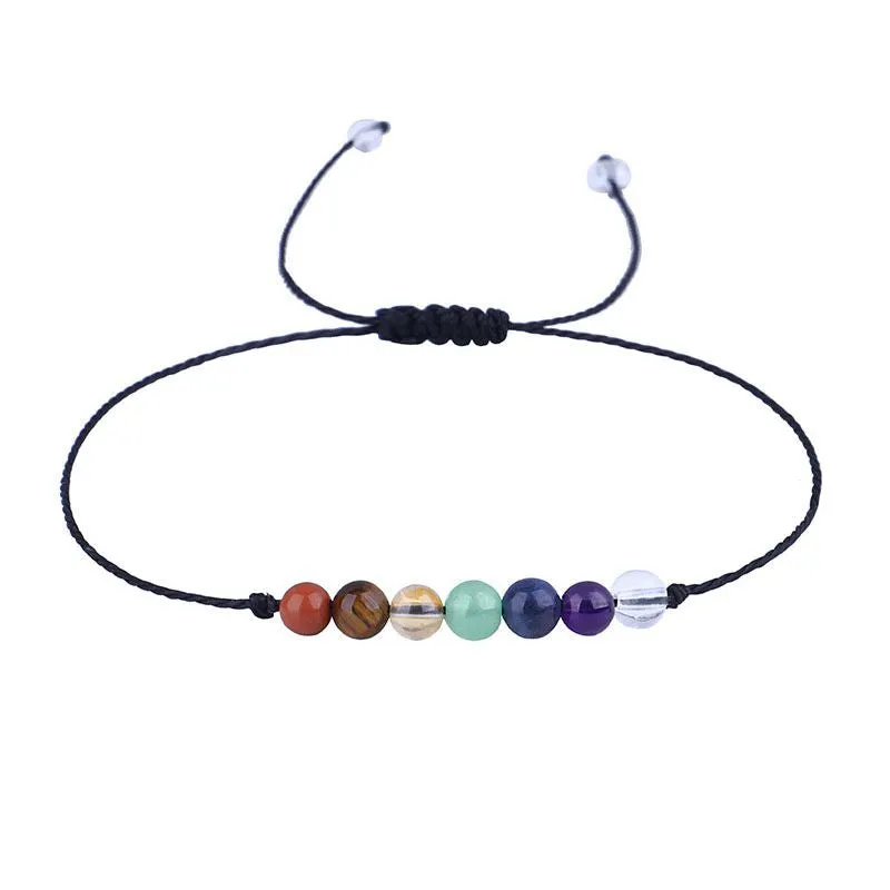 Quartz 'Chakra' Adjustable Bracelet