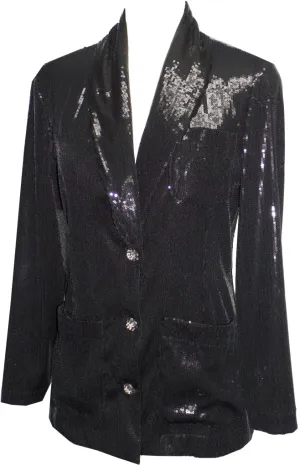 "Sparkling Paisley" Blazer