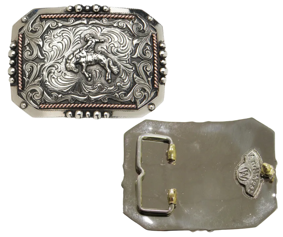 "The Drop" Bronc Belt Buckle