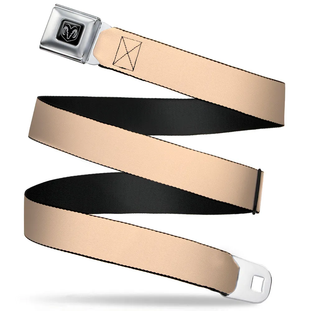 Ram Seatbelt Belt - Tan Webbing