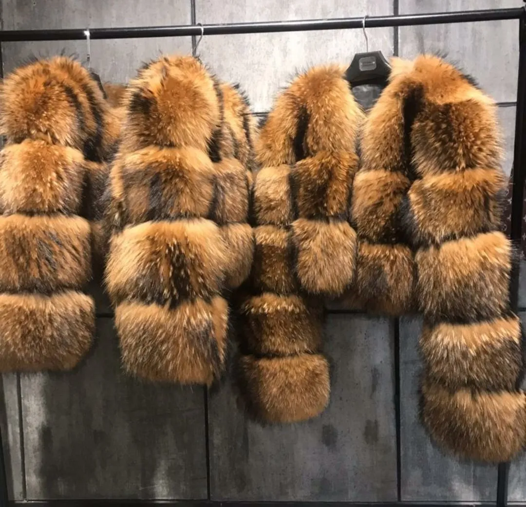 Ramona Raccoon Cropped Fur