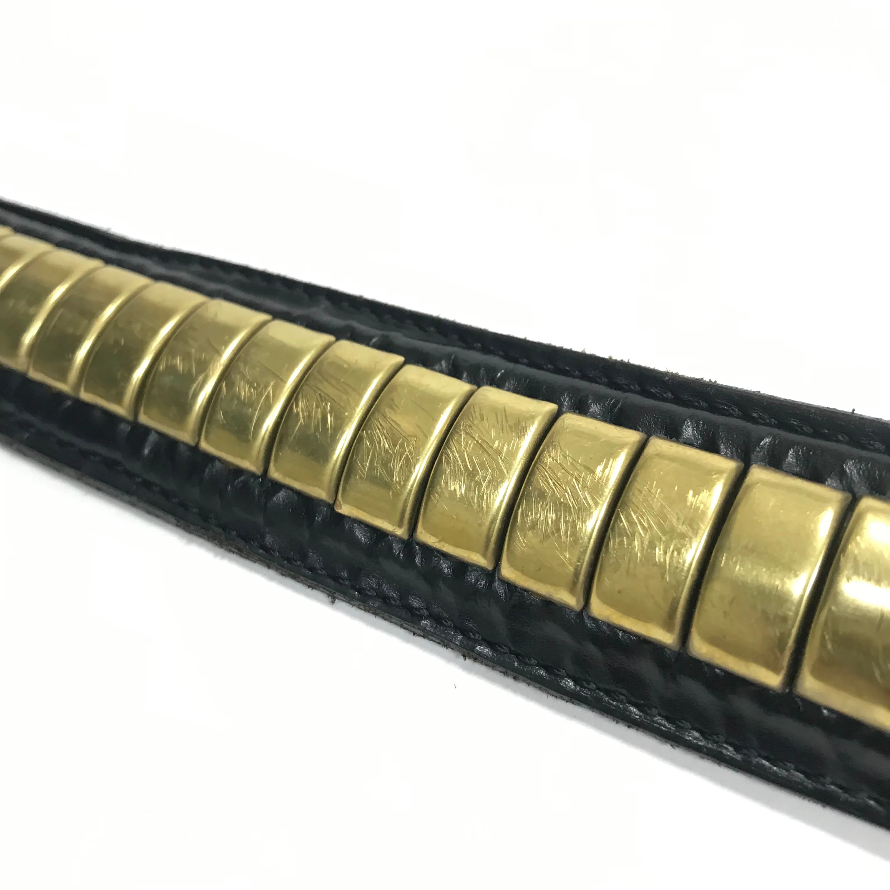 Rats x Undercover Leather / Brass Studded Belt