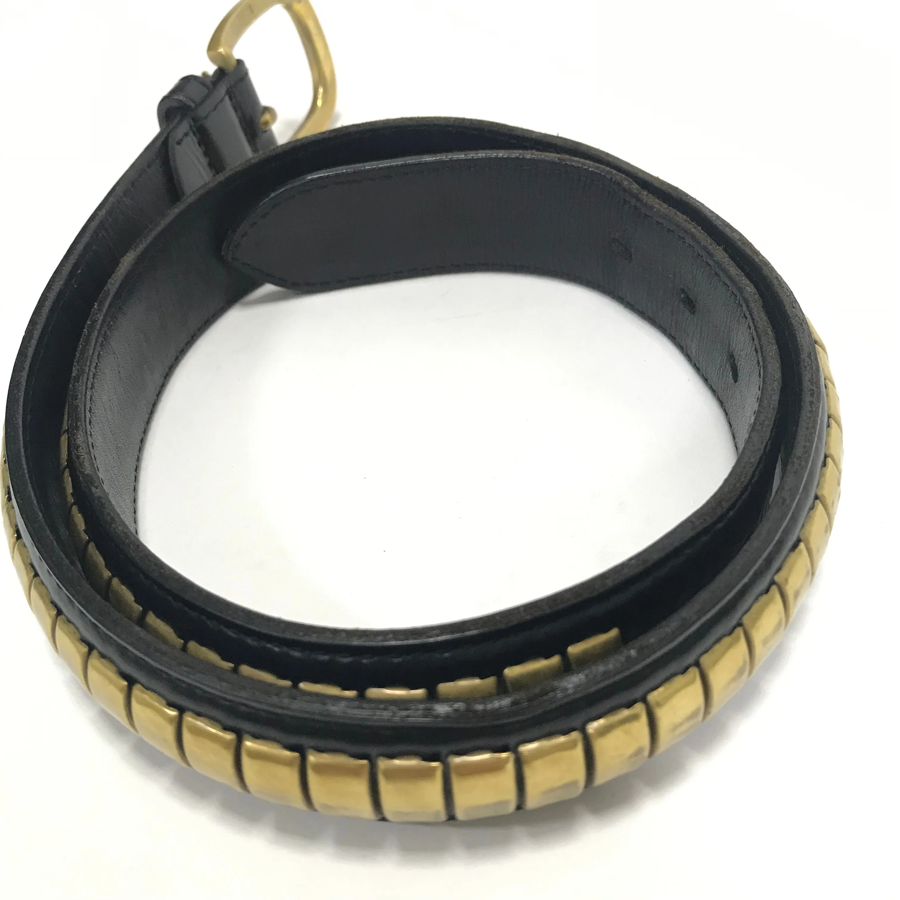 Rats x Undercover Leather / Brass Studded Belt