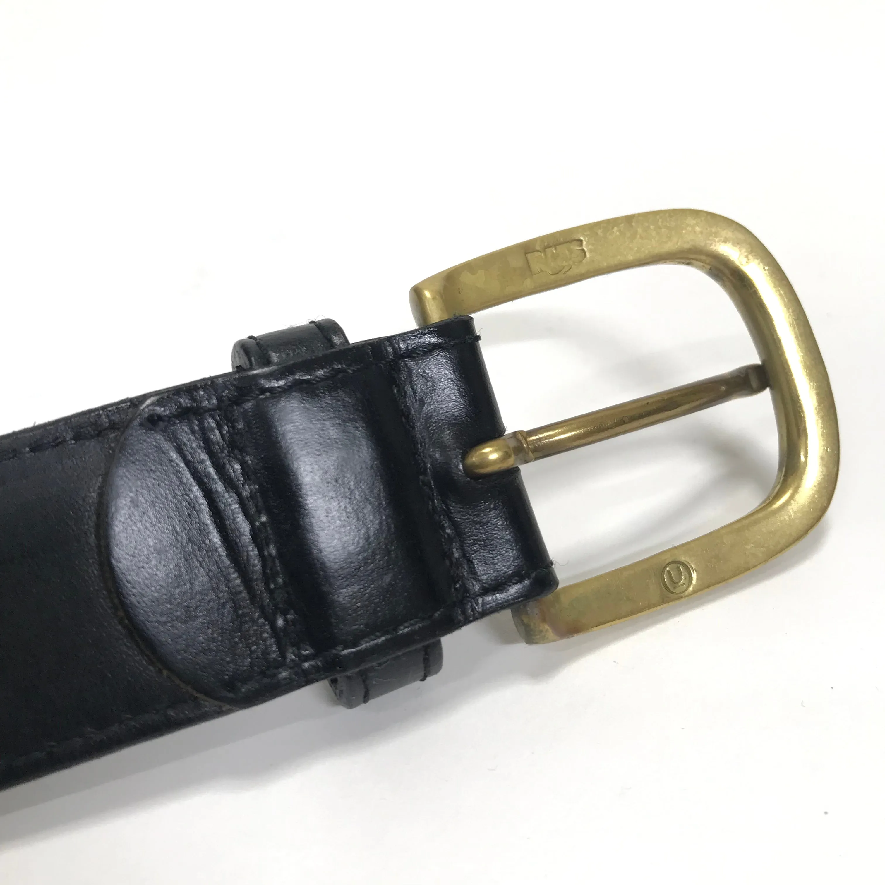 Rats x Undercover Leather / Brass Studded Belt